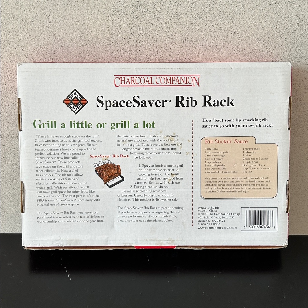 Space Saver Rib Rack  NEW - Picture 3 of 3